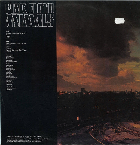 Pink Floyd – Animals LP vinyl record, image 2 of 5