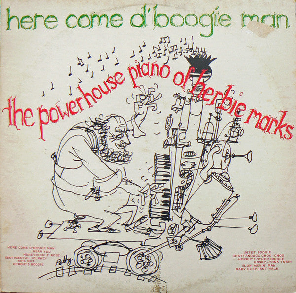 Herbie Marks – Here Come D'boogie Man LP vinyl record, image 1 of 6