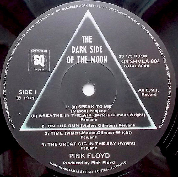 Pink Floyd – The Dark Side Of The Moon LP vinyl record, image 6 of 10