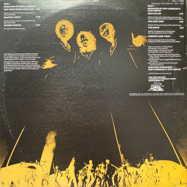 Shalamar – Uptown Festival LP vinyl record, image 2 of 4