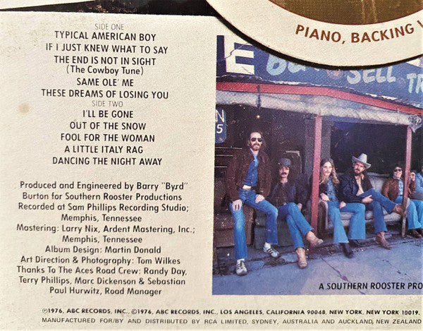 The Amazing Rhythm Aces – Too Stuffed To Jump LP vinyl record, image 3 of 5