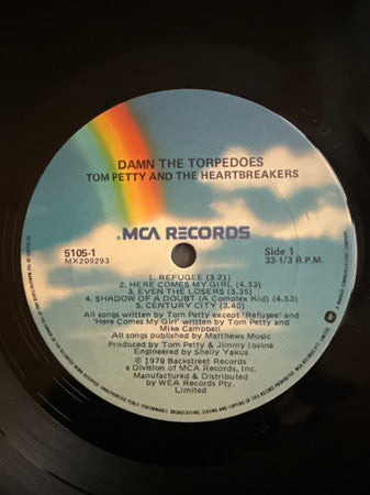 Tom Petty And The Heartbreakers – Damn The Torpedoes LP vinyl record, image 2 of 3