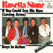 Rosetta Stone – If You Could See Me Now (Loving Arms) 7" vinyl record, image 1 of 4