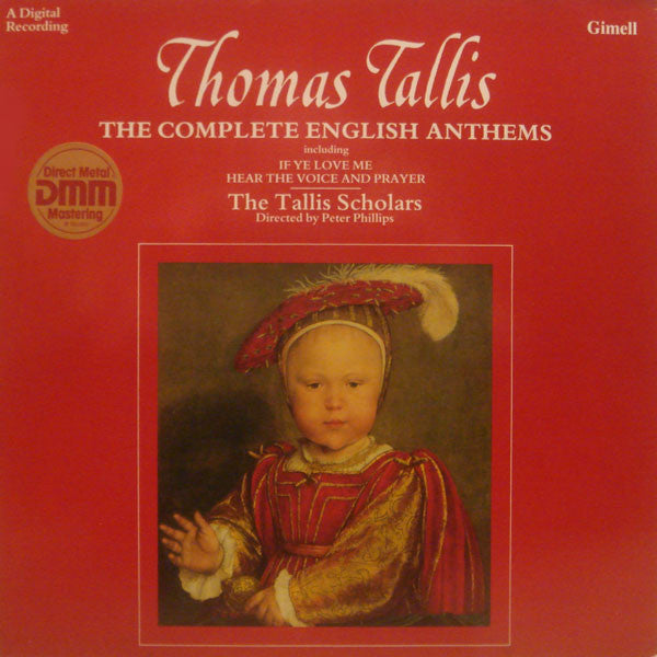 Thomas Tallis, The Tallis Scholars, Peter Phillips – The Complete English Anthems LP vinyl record, image 1 of 4