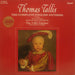 Thomas Tallis, The Tallis Scholars, Peter Phillips – The Complete English Anthems LP vinyl record, image 1 of 4