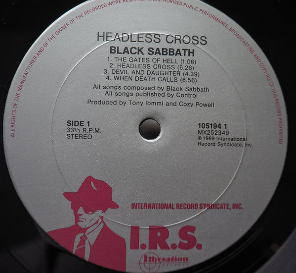 Black Sabbath – Headless Cross LP vinyl record, image 3 of 6