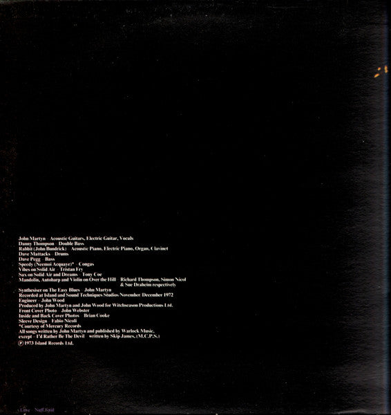 John Martyn – Solid Air LP vinyl record, image 2 of 6