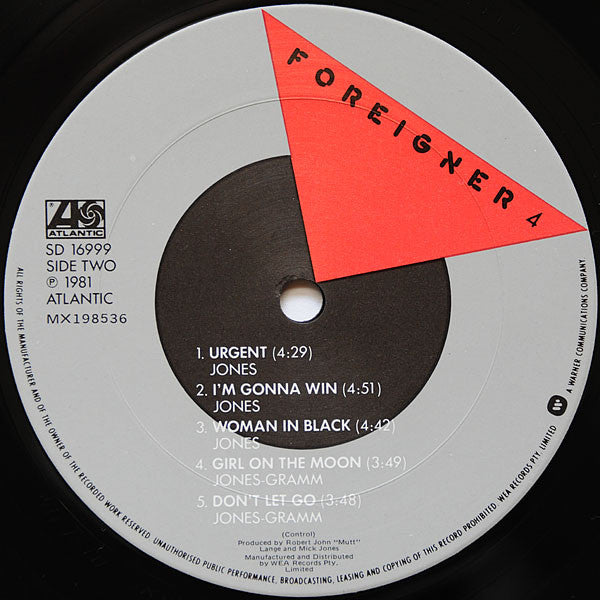 Foreigner – 4 LP vinyl record, image 4 of 6