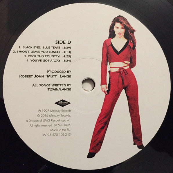 Shania Twain – Come On Over (2xLP) LP vinyl record, image 7 of 9