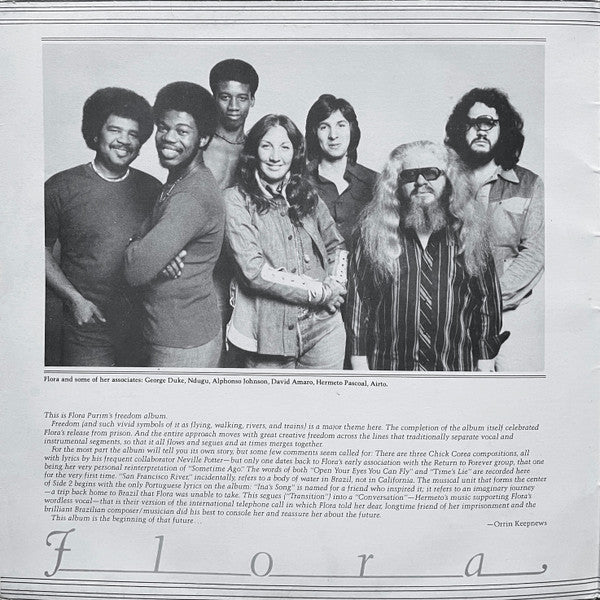 Flora Purim – Open Your Eyes You Can Fly LP vinyl record, image 3 of 7