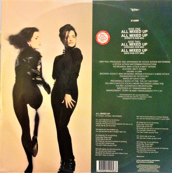 The Twins – All Mixed Up 12" vinyl record, image 2 of 5