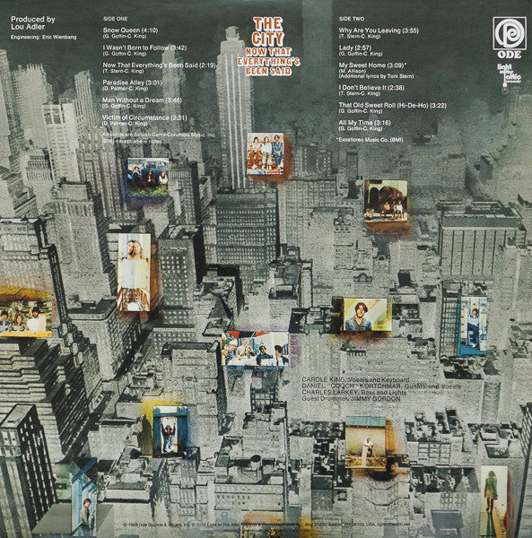 The City – Now That Everything's Been Said LP vinyl record, image 2 of 4