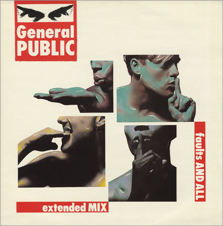 General Public – Faults And All 12" vinyl record, image 1 of 3