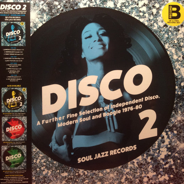 Various – Disco 2 (A Further Fine Selection Of Independent Disco, Modern Soul & Boogie 1976-80) (Record B) (2x12") 12" vinyl record, image 1 of 8