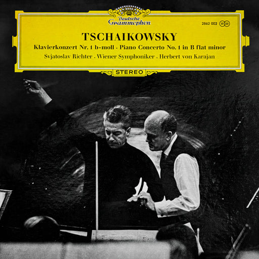 Pyotr Ilyich Tchaikovsky, Sviatoslav Richter, Wiener Symphoniker, Herbert von Karajan – Klavierkonzert Nr. 1 B-moll = Piano Concerto No. 1 In B Flat Minor LP vinyl record, image 1 of 4