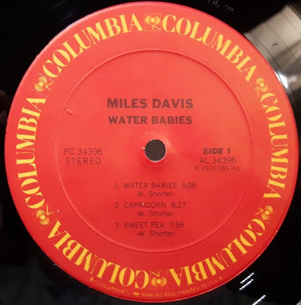 Miles Davis – Water Babies LP vinyl record, image 3 of 6