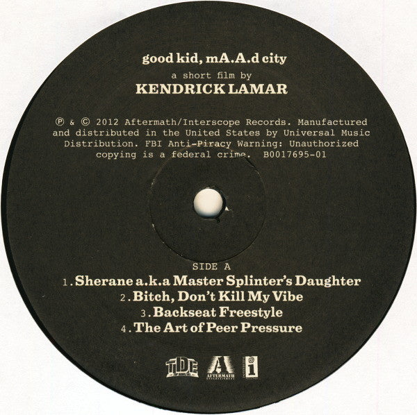 Kendrick Lamar – Good Kid, M.A.A.D City (2xLP) LP vinyl record, image 6 of 10