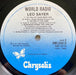 Leo Sayer – World Radio LP vinyl record, image 7 of 7