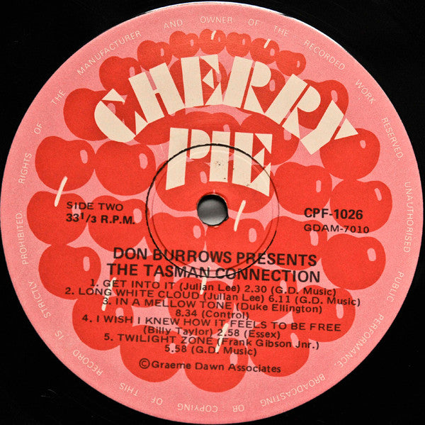 Don Burrows – The Tasman Connection LP vinyl record, image 4 of 4