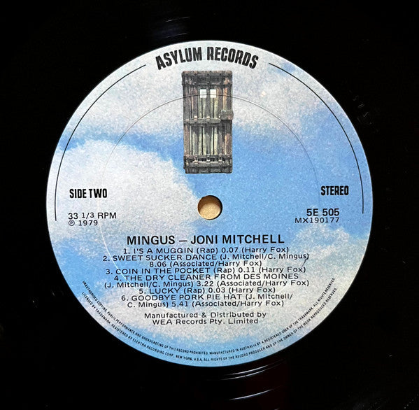 Joni Mitchell – Mingus LP vinyl record, image 7 of 9