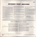 Various – Stereo Test Record LP vinyl record, image 2 of 4