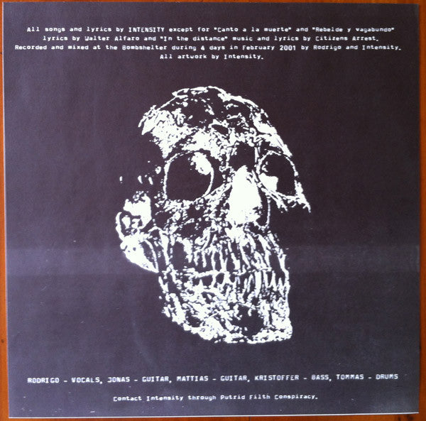 Intensity – The Ruins Of Our Future LP vinyl record, image 4 of 4