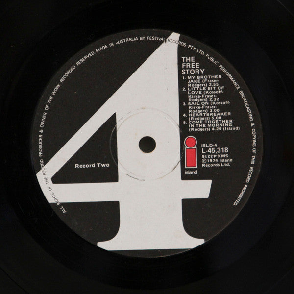 Free – The Free Story (2xLP) LP vinyl record, image 9 of 9