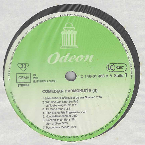 Comedian Harmonists – Comedian Harmonists Folge 2 (2xLP) LP vinyl record, image 4 of 7
