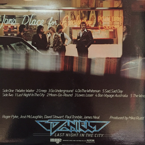 Daniel – Last Night In the City LP vinyl record, image 2 of 4