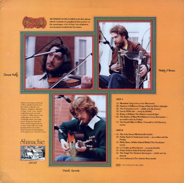 James Kelly, Paddy O'Brien, Dáithí Sproule – Is It Yourself LP vinyl record, image 2 of 8
