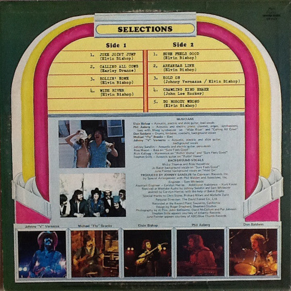 Elvin Bishop – Juke Joint Jump LP vinyl record, image 2 of 5