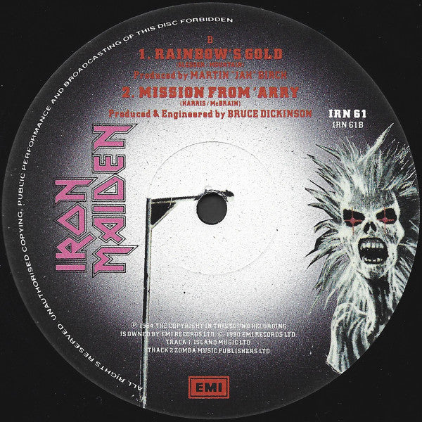 Iron Maiden – 2 Minutes To Midnight · Aces High (2x12") 12" vinyl record, image 6 of 10