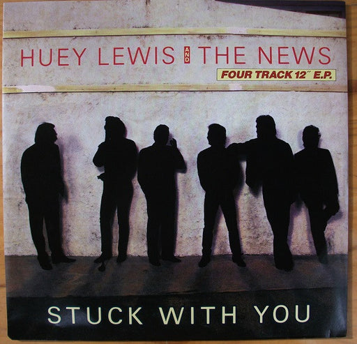 Huey Lewis & The News – Stuck With You 12" vinyl record, image 1 of 4