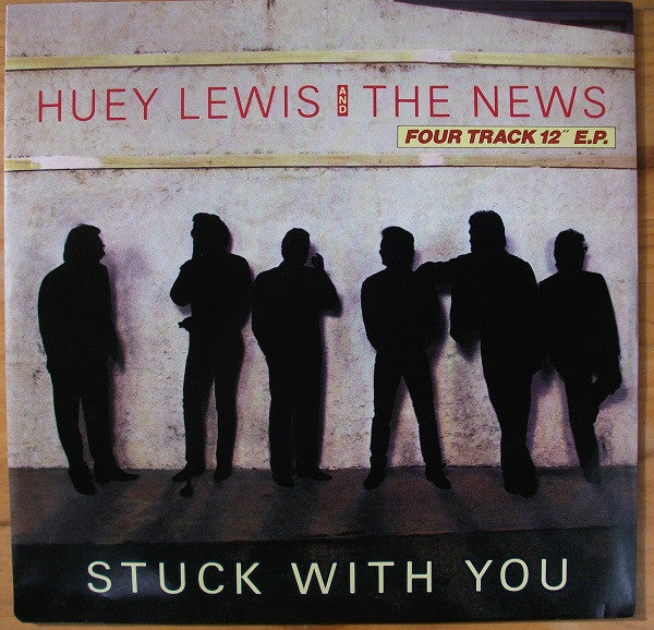 Huey Lewis & The News – Stuck With You 12" vinyl record, image 1 of 4