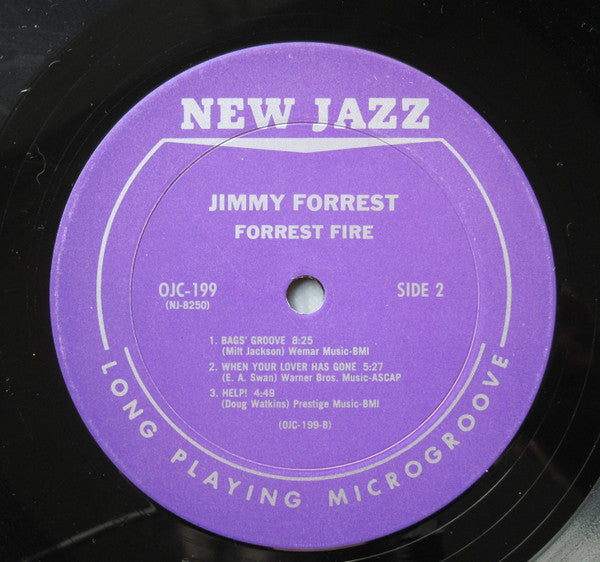 Jimmy Forrest – Forrest Fire LP vinyl record, image 4 of 6