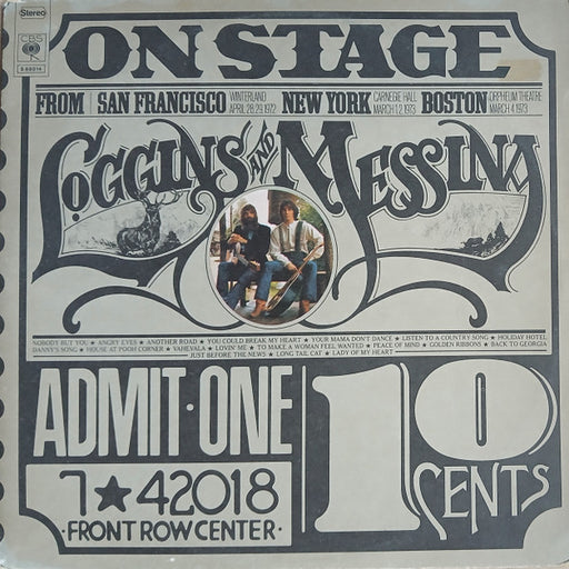 Loggins And Messina – On Stage (2xLP) LP vinyl record, image 1 of 10