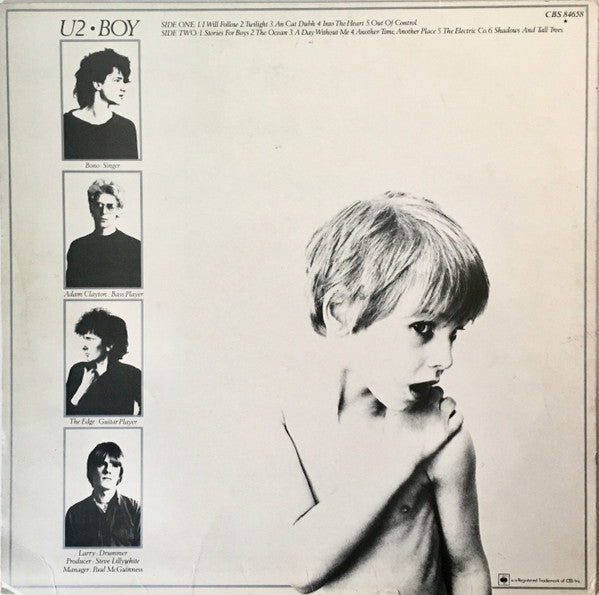 U2 – Boy LP vinyl record, image 2 of 6