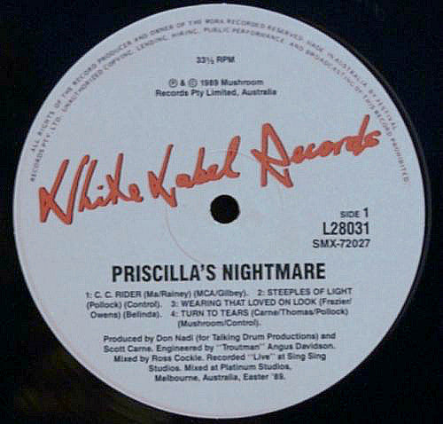 Priscilla's Nightmare – Priscilla's Nightmare LP vinyl record, image 3 of 4