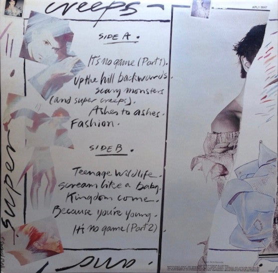 David Bowie – Scary Monsters LP vinyl record, image 2 of 6
