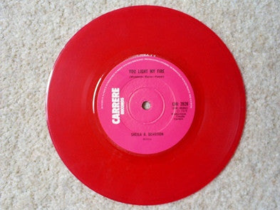 Sheila & B. Devotion – You Light My Fire 7" vinyl record, image 5 of 5