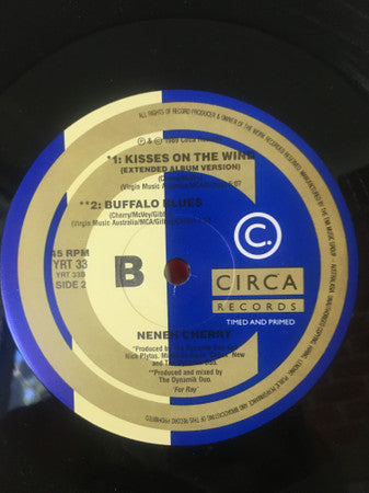 Neneh Cherry – Kisses On The Wind 12" vinyl record, image 4 of 4