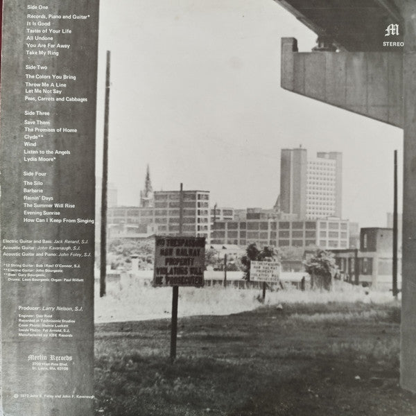 John Foley, John F. Kavanaugh – Ways To Get Through (2xLP) LP vinyl record, image 6 of 10