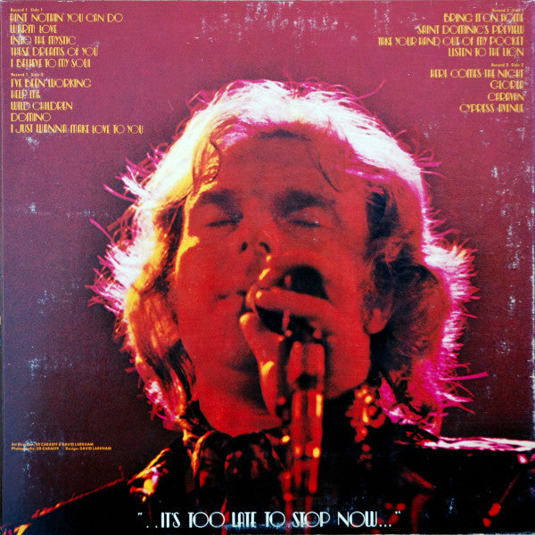 Van Morrison – It's Too Late To Stop Now (2xLP) LP vinyl record, image 2 of 8