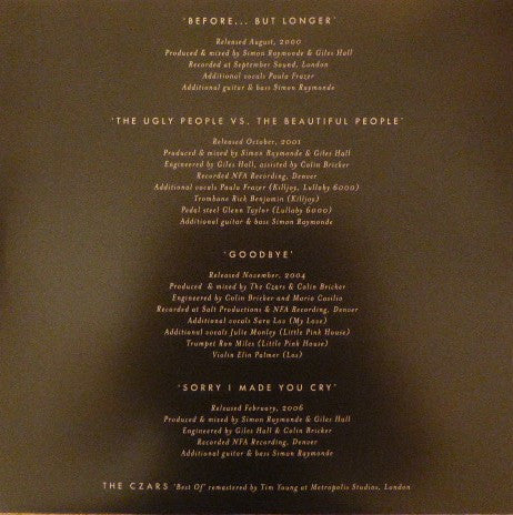 The Czars – Best Of (2xLP) LP vinyl record, image 8 of 10