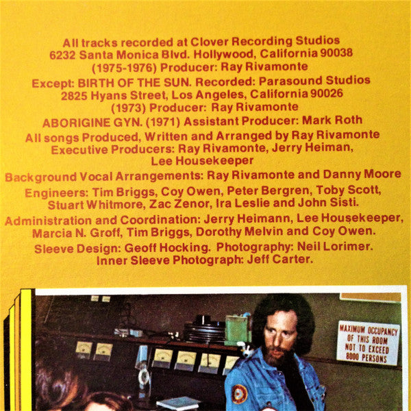 Ray Rivamonte – Birth Of The Sun LP vinyl record, image 5 of 10