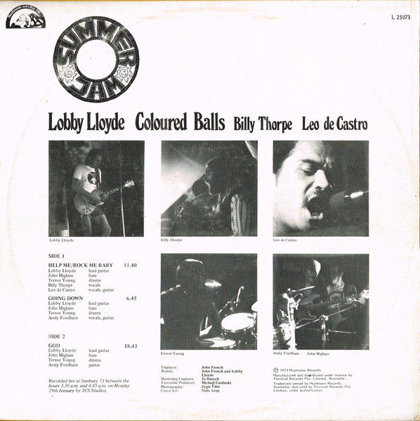 Coloured Balls – Summer Jam LP vinyl record, image 3 of 5