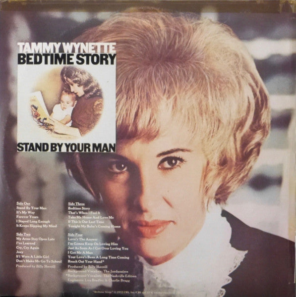 Tammy Wynette – Stand By Your Man / Bedtime Story (2xLP) LP vinyl record, image 3 of 7