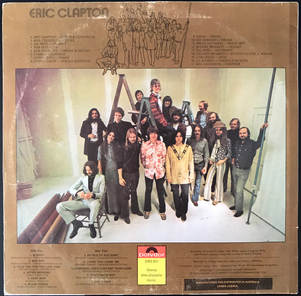 Eric Clapton – Eric Clapton LP vinyl record, image 2 of 4