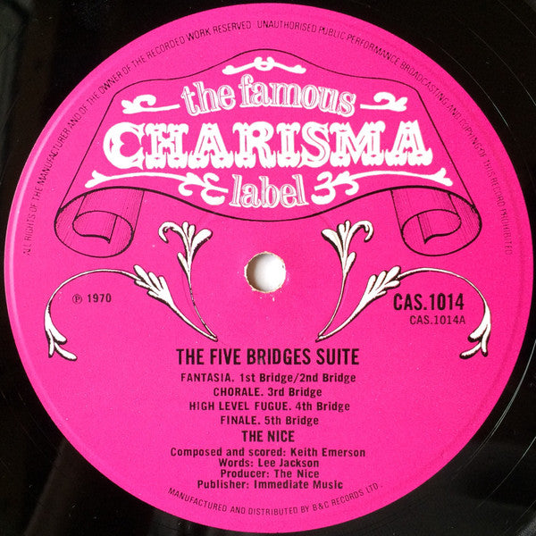 The Nice – Five Bridges LP vinyl record, image 5 of 8