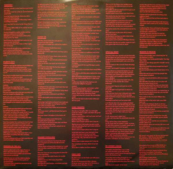 Bruce Springsteen – Nebraska LP vinyl record, image 4 of 10